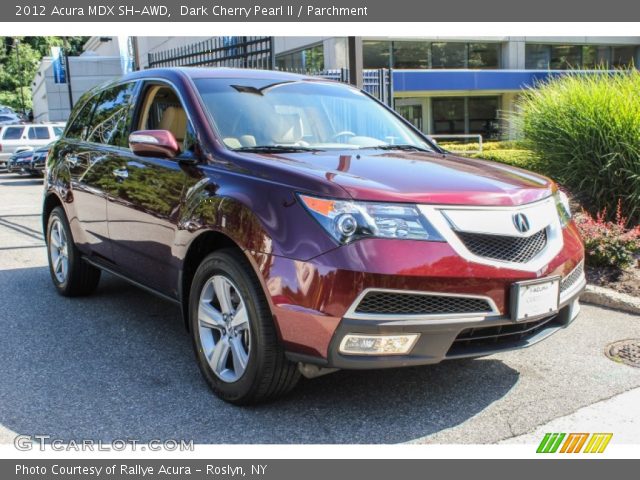 2012 Acura MDX SH-AWD in Dark Cherry Pearl II