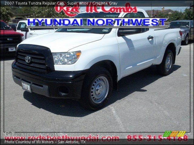 2007 Toyota Tundra Regular Cab in Super White