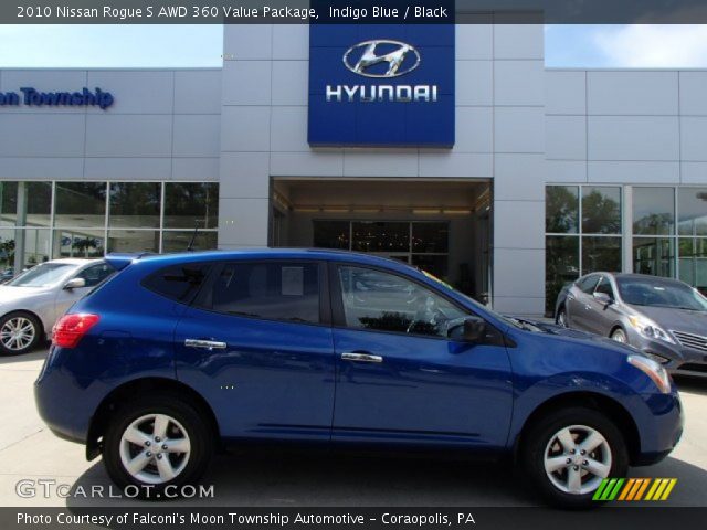 2010 Nissan Rogue S AWD 360 Value Package in Indigo Blue