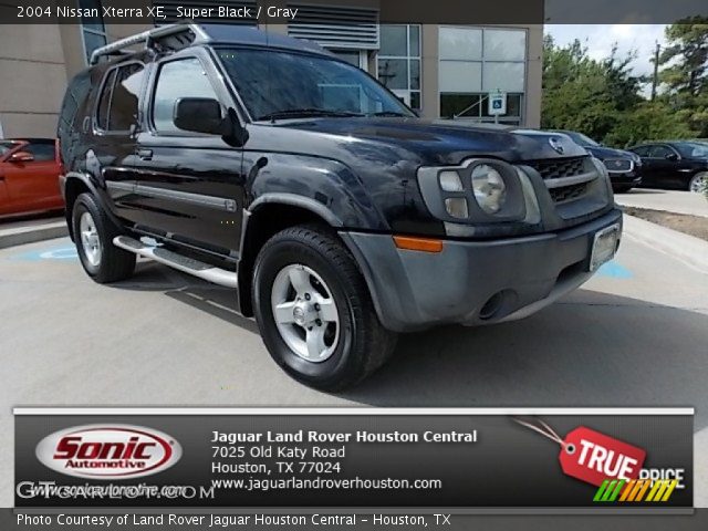 2004 Nissan Xterra XE in Super Black