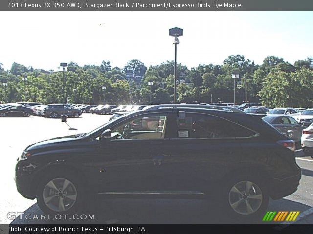 2013 Lexus RX 350 AWD in Stargazer Black