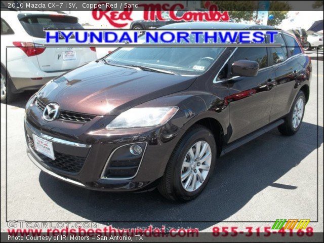 2010 Mazda CX-7 i SV in Copper Red