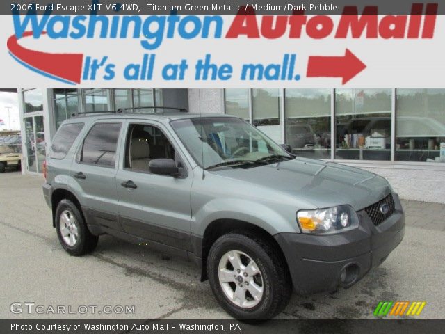 2006 Ford Escape XLT V6 4WD in Titanium Green Metallic