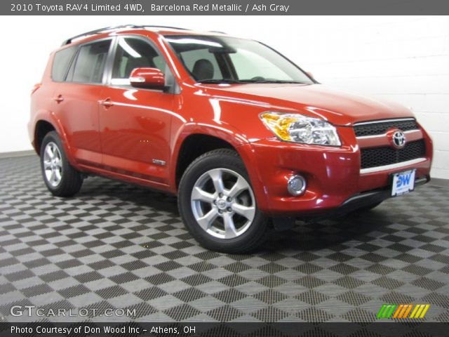 2010 Toyota RAV4 Limited 4WD in Barcelona Red Metallic