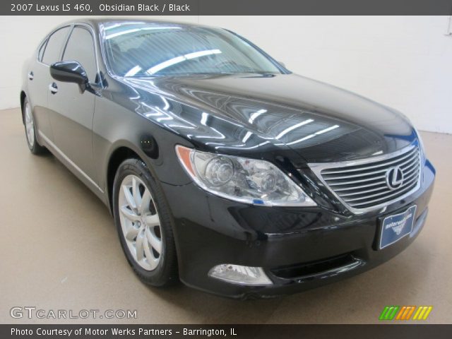 2007 Lexus LS 460 in Obsidian Black
