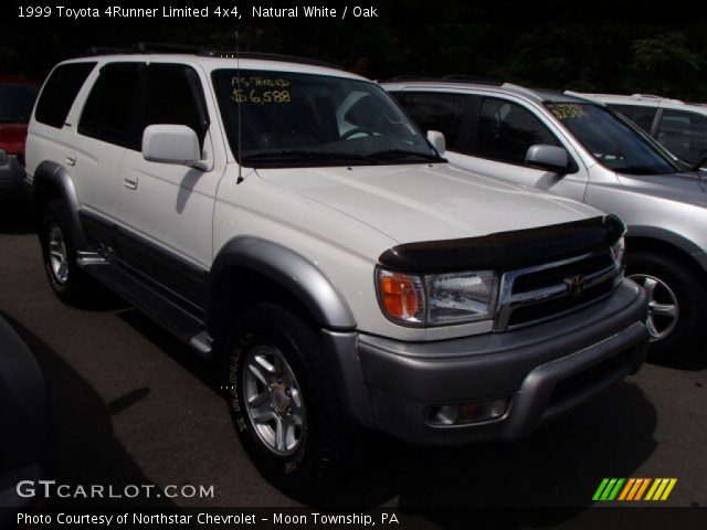 1999 Toyota 4Runner Limited 4x4 in Natural White