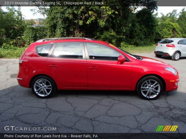 2010 Hyundai Elantra Touring SE in Chilipepper Red