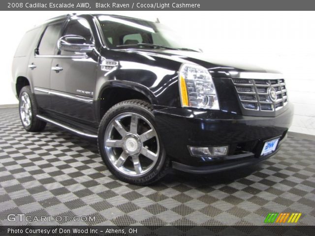 2008 Cadillac Escalade AWD in Black Raven