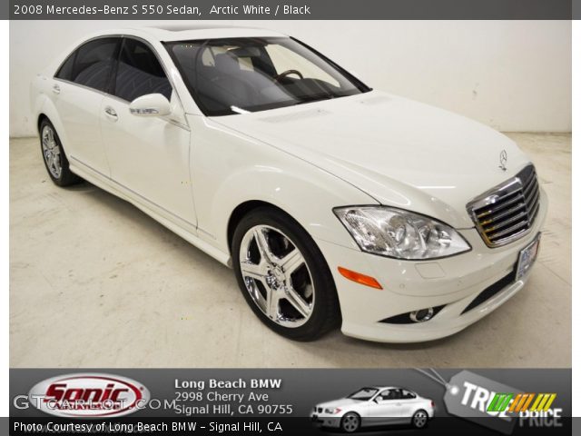 2008 Mercedes-Benz S 550 Sedan in Arctic White