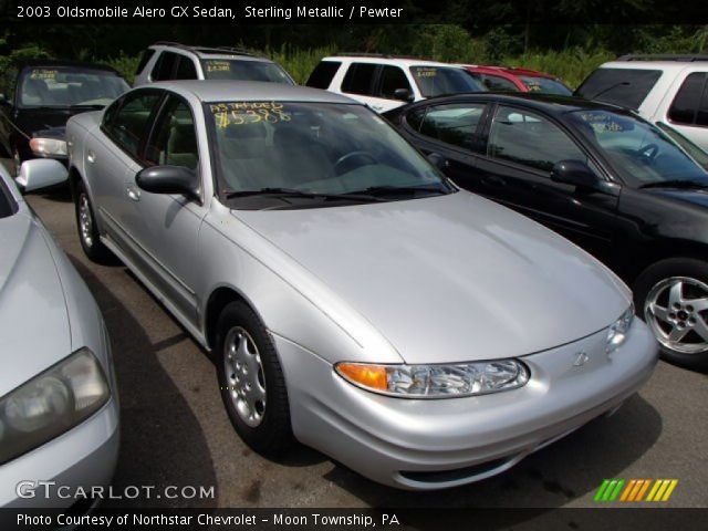 2003 Oldsmobile Alero GX Sedan in Sterling Metallic