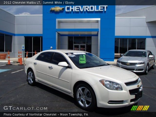 2012 Chevrolet Malibu LT in Summit White