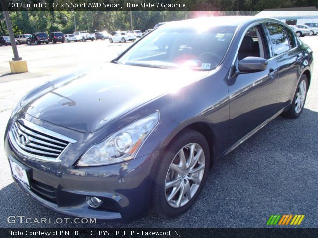 2012 Infiniti G 37 x S Sport AWD Sedan in Blue Slate