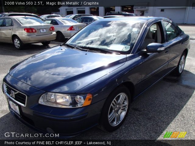 2008 Volvo S60 2.5T in Magic Blue Metallic