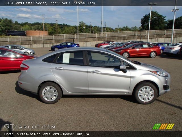 2014 Ford Fiesta S Sedan in Ingot Silver