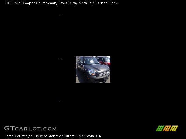 2013 Mini Cooper Countryman in Royal Gray Metallic
