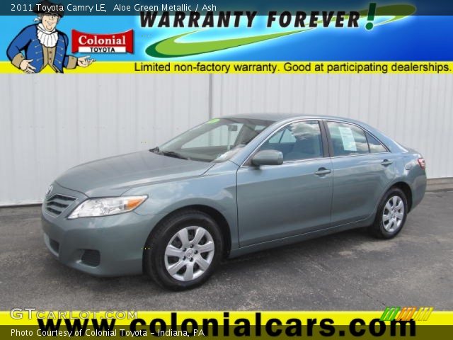 2011 Toyota Camry LE in Aloe Green Metallic