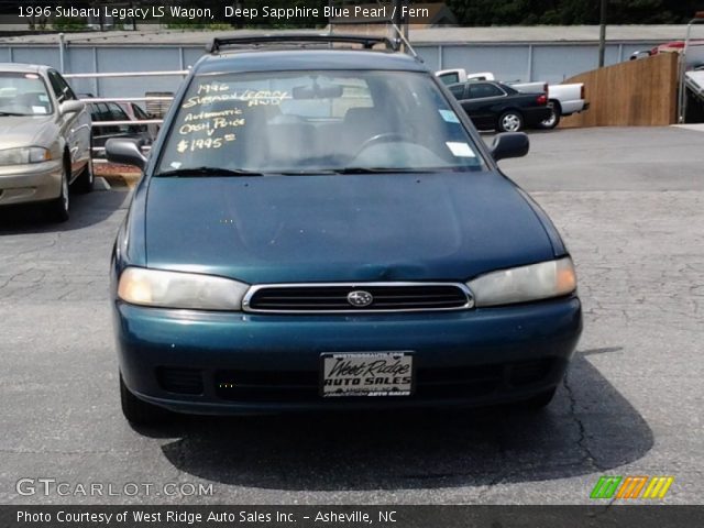 1996 Subaru Legacy LS Wagon in Deep Sapphire Blue Pearl