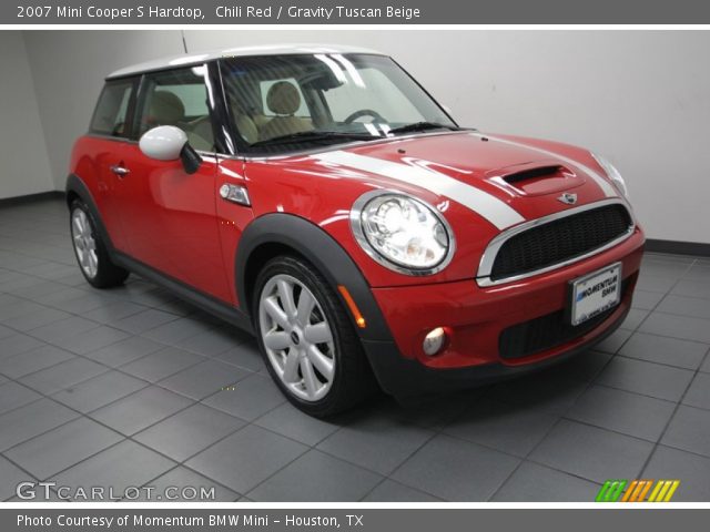 2007 Mini Cooper S Hardtop in Chili Red