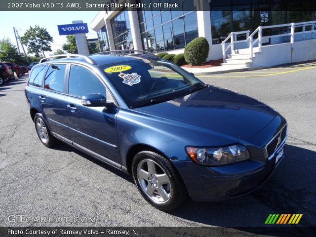 2007 Volvo V50 T5 AWD in Barrents Blue Metallic