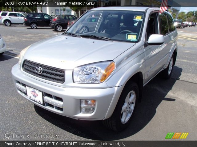 2003 Toyota RAV4 4WD in Titanium Metallic