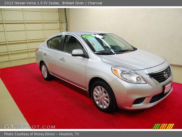 2013 Nissan Versa 1.6 SV Sedan in Brilliant Silver