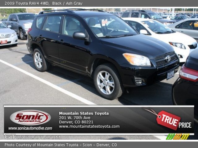 2009 Toyota RAV4 4WD in Black