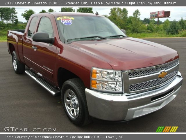 2013 Chevrolet Silverado 1500 LT Extended Cab in Deep Ruby Metallic