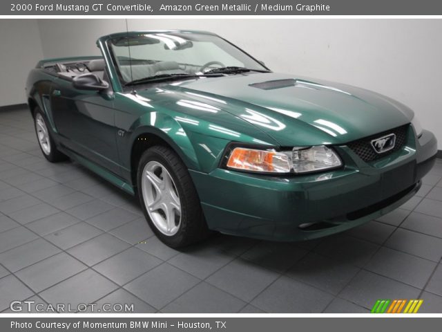 2000 Ford Mustang GT Convertible in Amazon Green Metallic