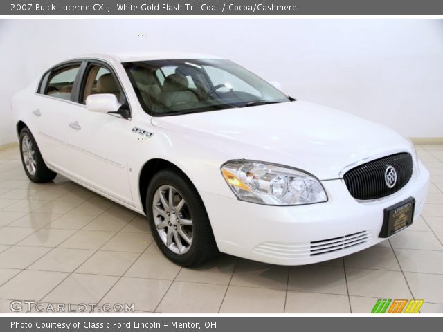 2007 Buick Lucerne CXL in White Gold Flash Tri-Coat