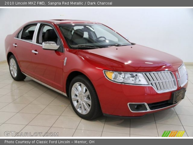 2010 Lincoln MKZ FWD in Sangria Red Metallic