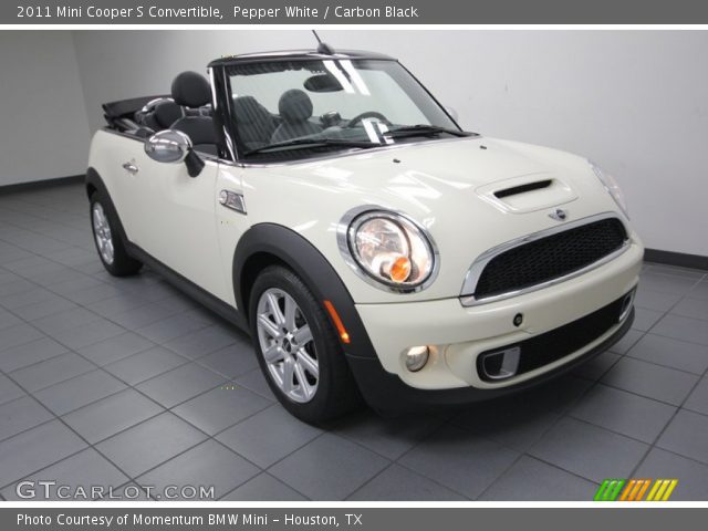 2011 Mini Cooper S Convertible in Pepper White