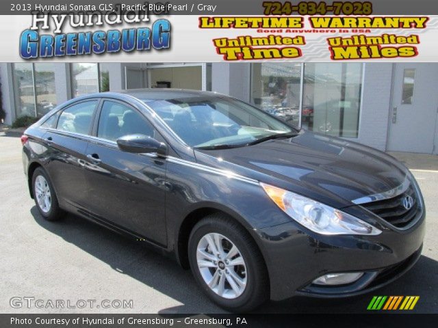 2013 Hyundai Sonata GLS in Pacific Blue Pearl