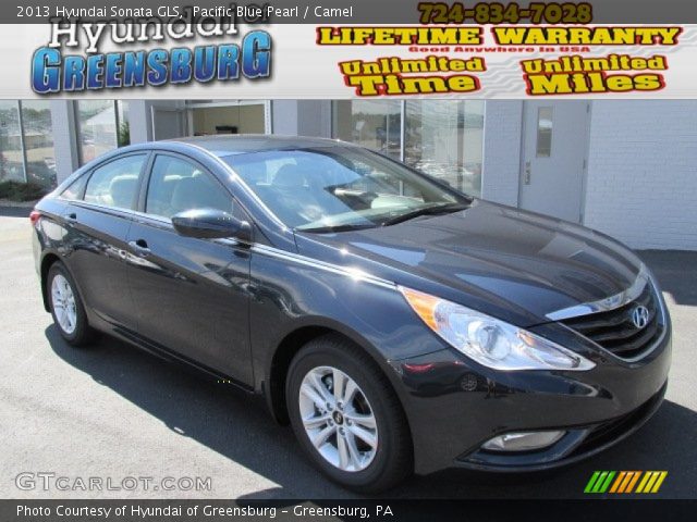 2013 Hyundai Sonata GLS in Pacific Blue Pearl