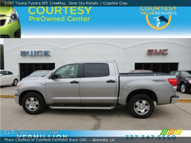 2007 Toyota Tundra SR5 CrewMax in Silver Sky Metallic