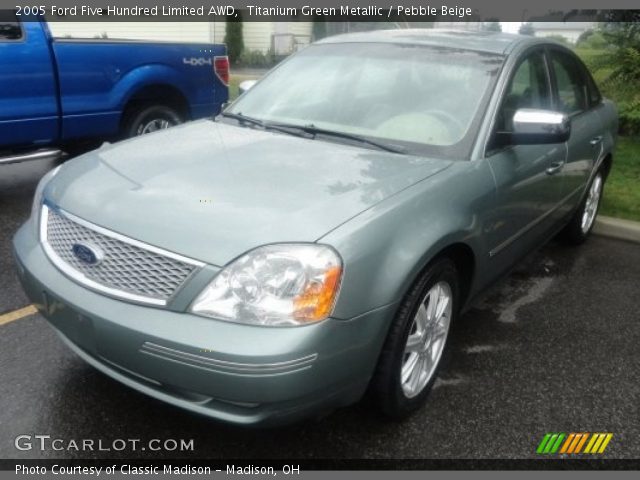 2005 Ford Five Hundred Limited AWD in Titanium Green Metallic