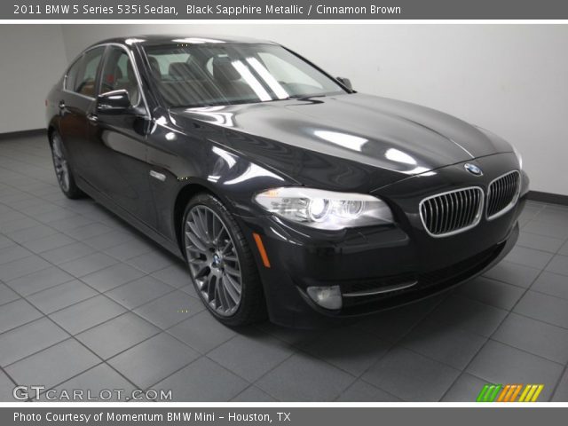 2011 BMW 5 Series 535i Sedan in Black Sapphire Metallic