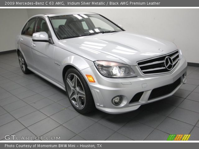 2009 Mercedes-Benz C 63 AMG in Iridium Silver Metallic