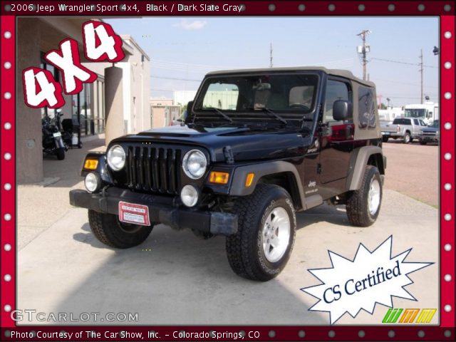 2006 Jeep Wrangler Sport 4x4 in Black