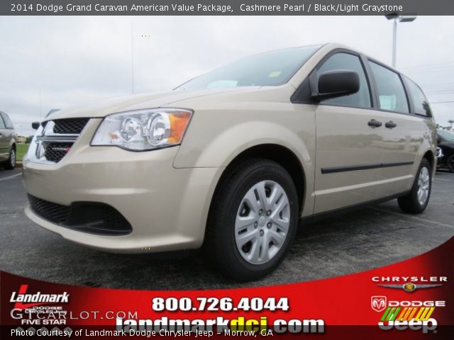 2014 Dodge Grand Caravan American Value Package in Cashmere Pearl