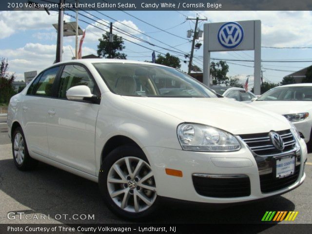 2010 Volkswagen Jetta Limited Edition Sedan in Candy White