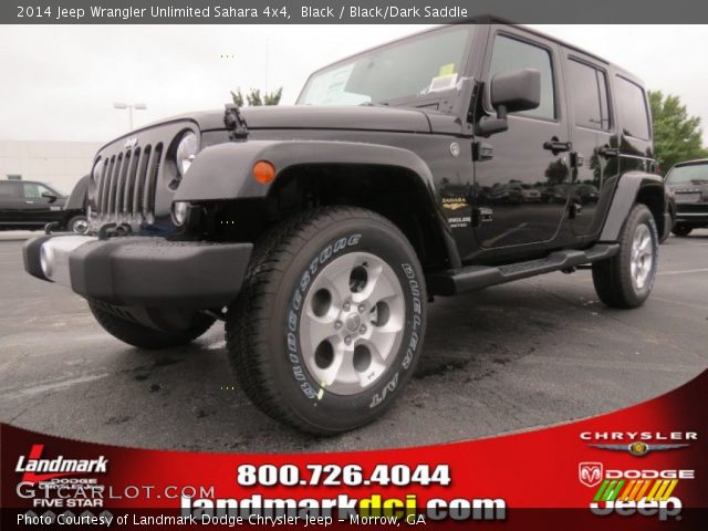 2014 Jeep Wrangler Unlimited Sahara 4x4 in Black