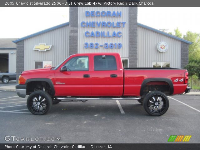 2005 Chevrolet Silverado 2500HD LT Crew Cab 4x4 in Victory Red