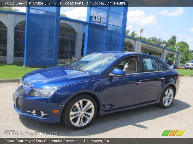 2012 Chevrolet Cruze LTZ in Blue Topaz Metallic