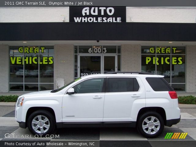 2011 GMC Terrain SLE in Olympic White