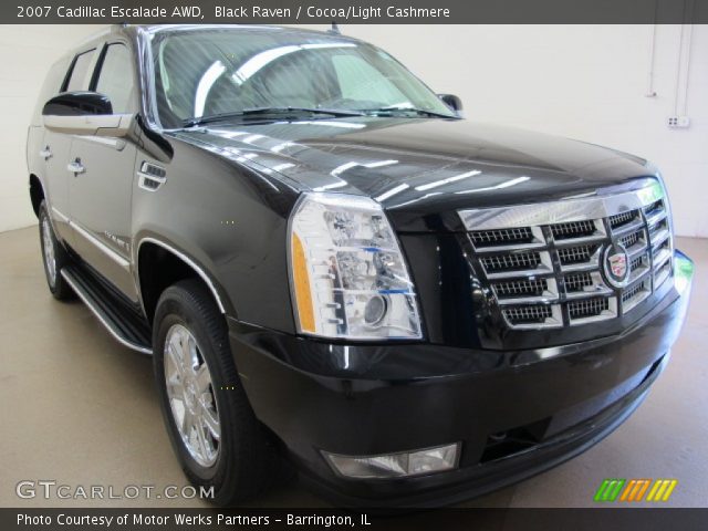2007 Cadillac Escalade AWD in Black Raven