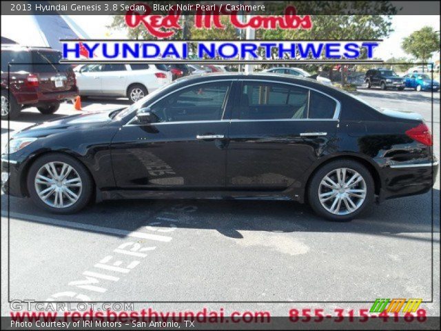 2013 Hyundai Genesis 3.8 Sedan in Black Noir Pearl