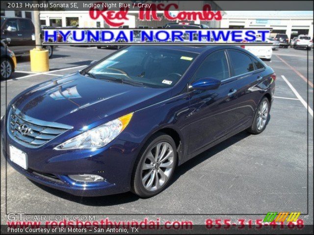 2013 Hyundai Sonata SE in Indigo Night Blue