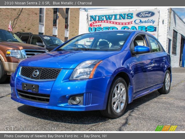 2010 Nissan Sentra 2.0 SR in Blue Metallic