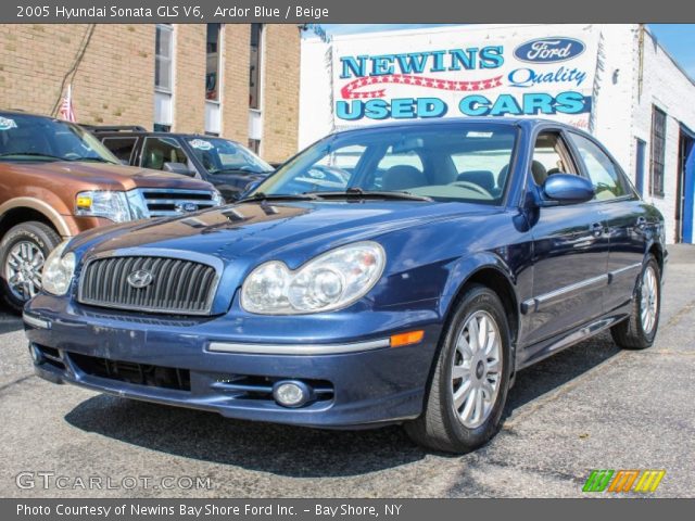 2005 Hyundai Sonata GLS V6 in Ardor Blue