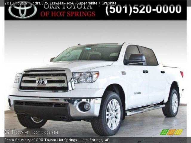 2013 Toyota Tundra SR5 CrewMax 4x4 in Super White